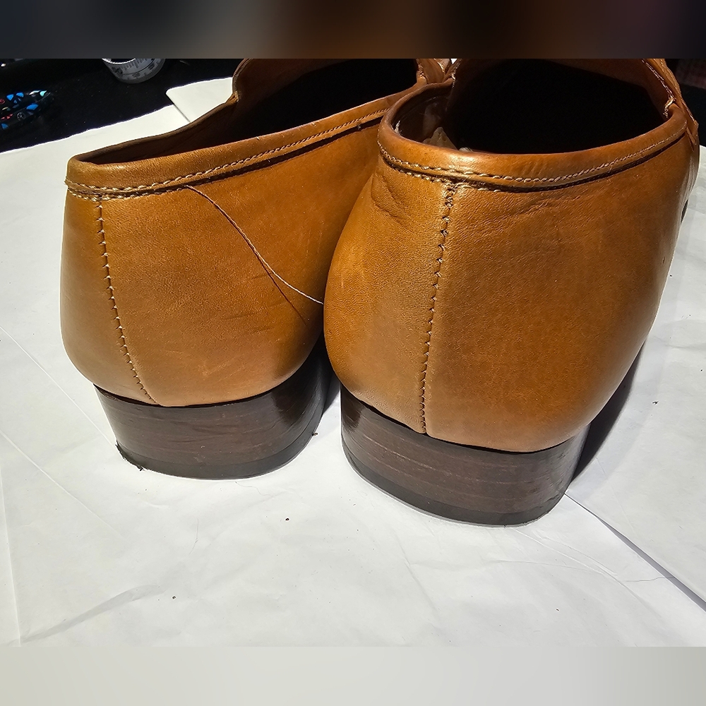 Women's Rangoni Firenze Made In Italy Leather Loafers Size 7.5 - Picture 6 of 11